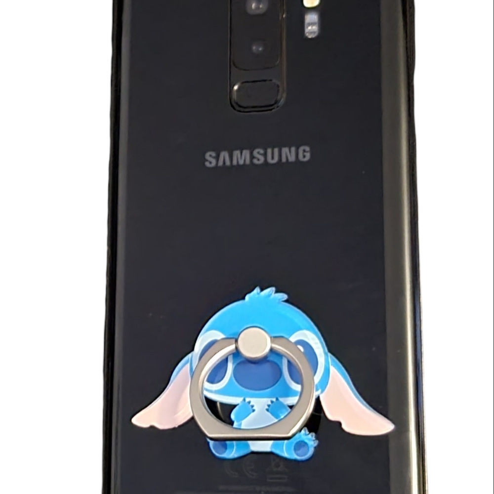 DISNEY STITCH ACRYLIC/METAL PHONE RING & STANDS UNIVERSAL. LILO & STITCH - Picture 4 of 4
